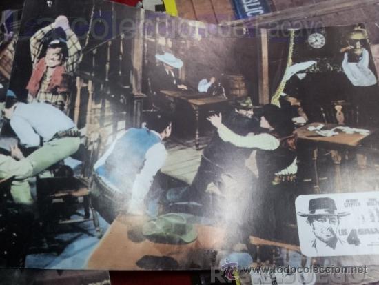 Kino: AFICHE O CARTEL DE CINE LOS 4 SALVAJES B 21 X 29