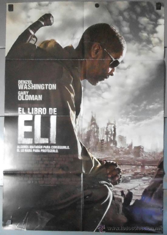 Cinema: EL LIBRO DE ELI, CARTEL DE CINE ORIGINAL 70x100 APROX (10522)