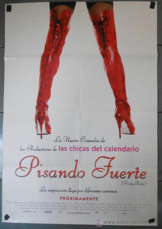 Kino: PISANDO FUERTE, CARTEL DE CINE ORIGINAL 70x100 APROX (10603)