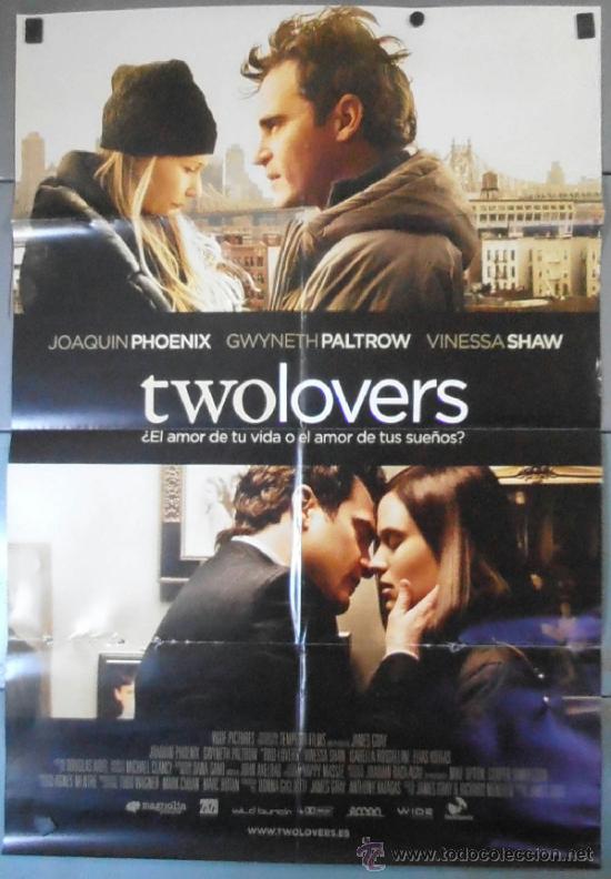 Cin&eacute;ma: TWO LOVERS, CARTEL DE CINE ORIGINAL 70x100 APROX (10609)