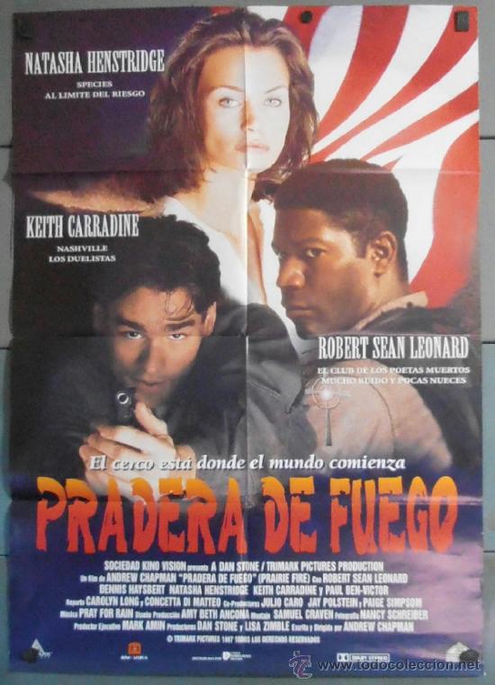 Kino: PRADERA DE FUEGO, CARTEL DE CINE ORIGINAL 70x100 APROX (10655)