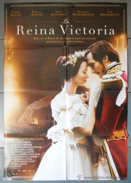 Cinema: LA REINA VICTORIA, CARTEL DE CINE ORIGINAL 70x100 APROX (10688)