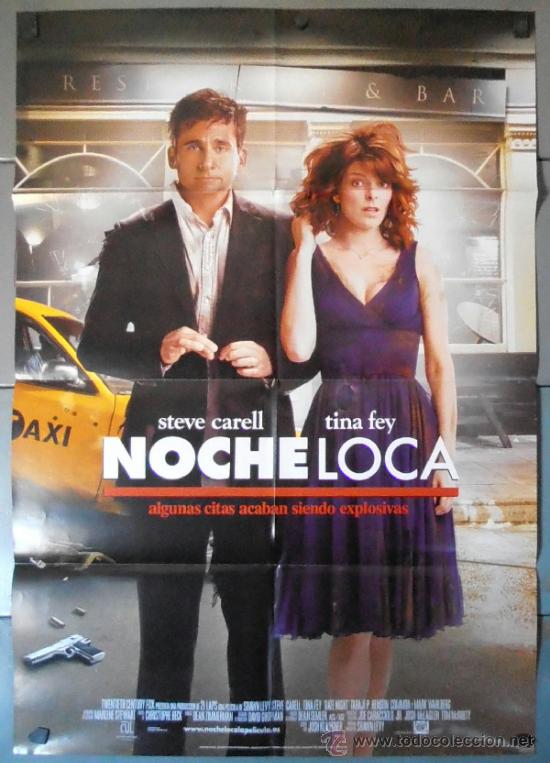 Kino: NOCHE LOCA, CARTEL DE CINE ORIGINAL 70x100 APROX (10726)