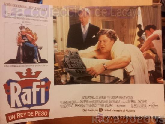 Kino: AFICHE O CARTEL DE CINE RAFI UN REY DE PESO 21 X 29