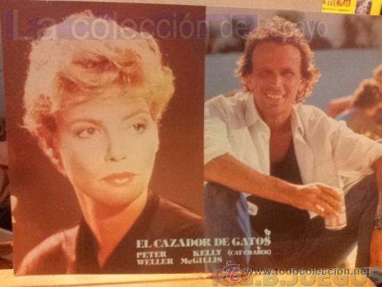 Kino: AFICHE O CARTEL DE CINE EL CAZADOR DE GATOS 21 X 29