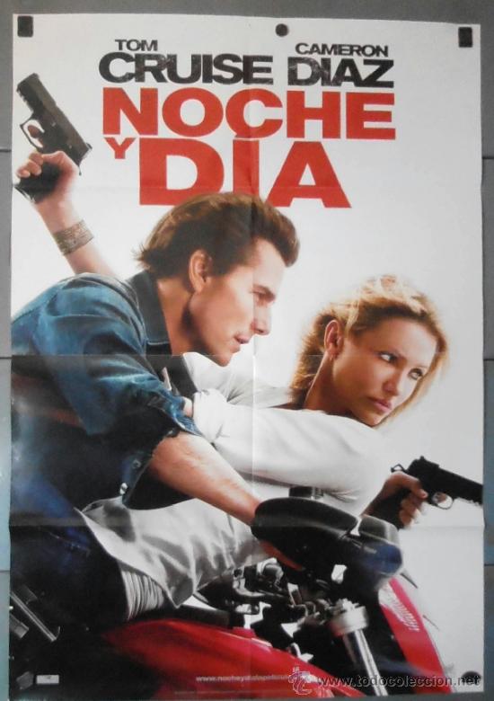 Kino: NOCHE Y D&Iacute;A, CARTEL DE CINE ORIGINAL 70x100 APROX (10782)