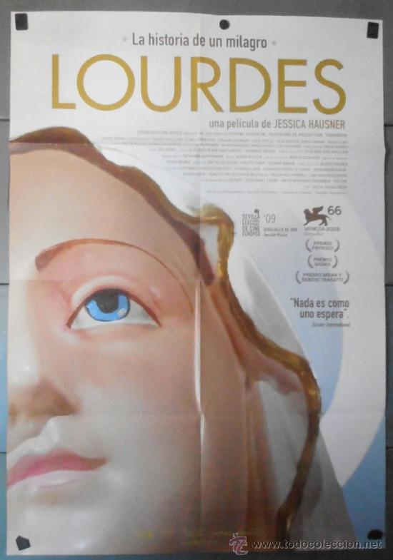 Cin&eacute;ma: LOURDES, CARTEL DE CINE ORIGINAL 70x100 APROX (10803)