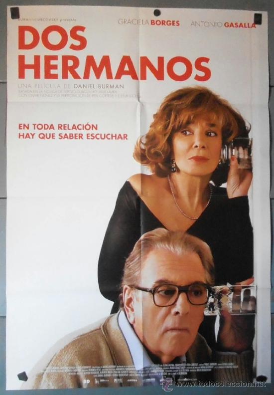Cin&eacute;ma: DOS HERMANOS, CARTEL DE CINE ORIGINAL 70x100 APROX (10804)
