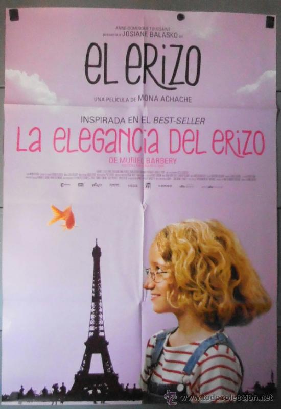 Cin&eacute;ma: EL ERIZO, CARTEL DE CINE ORIGINAL 70x100 APROX (10817)