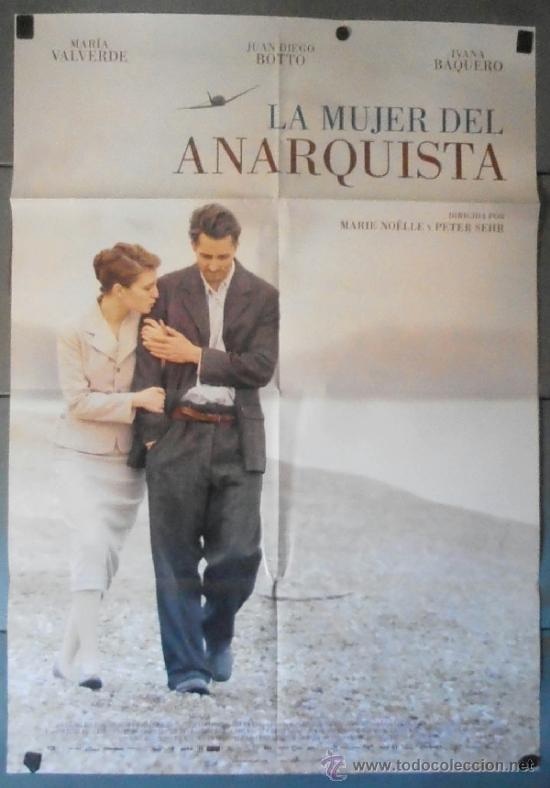 Cin&eacute;ma: LA MUJER DEL ANARQUISTA, CARTEL DE CINE ORIGINAL 70x100 APROX (10918)