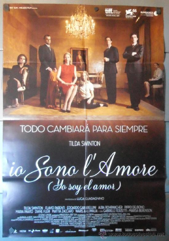 Cin&eacute;ma: YO SOY EL AMOR, CARTEL DE CINE ORIGINAL 70x100 APROX (10959)
