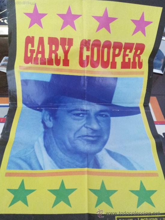 Cine: POSTER GARY COOPER LECTURAS A&Ntilde;O 71 - Foto 1