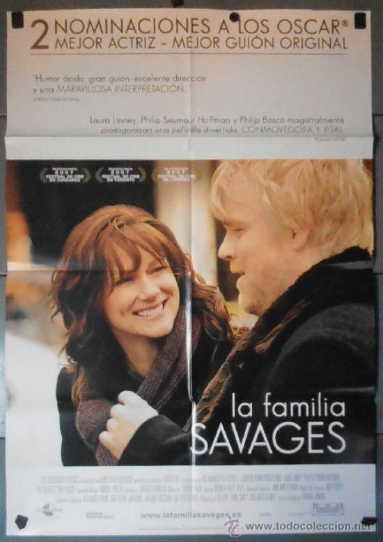 Cin&eacute;ma: LA FAMILIA SAVAGES, CARTEL DE CINE ORIGINAL 70x100 APROX (11068)