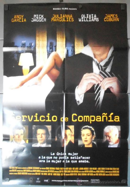 Cin&eacute;ma: SERVICIO DE COMPA&Ntilde;&Iacute;A, CARTEL DE CINE ORIGINAL 70x100 APROX (11133)