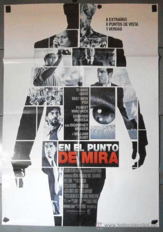 Kino: EN EL PUNTO DE MIRA, CARTEL DE CINE ORIGINAL 70x100 APROX (11142)
