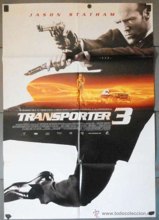 Kino: TRANSPORTER 3, CARTEL DE CINE ORIGINAL 70x100 APROX (11172)