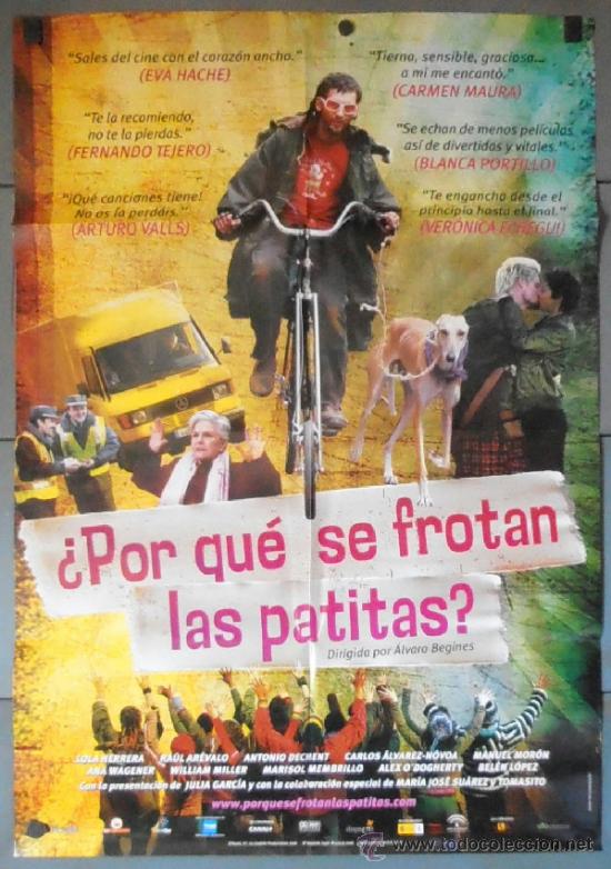 Cin&eacute;ma: &iquest;POR QU&Eacute; SE FROTAN LAS PATITAS?, CARTEL DE CINE ORIGINAL 70x100 APROX (11201)