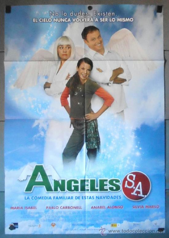 Kino: &Aacute;NGELES S.A., CARTEL DE CINE ORIGINAL 70x100 APROX (11265)