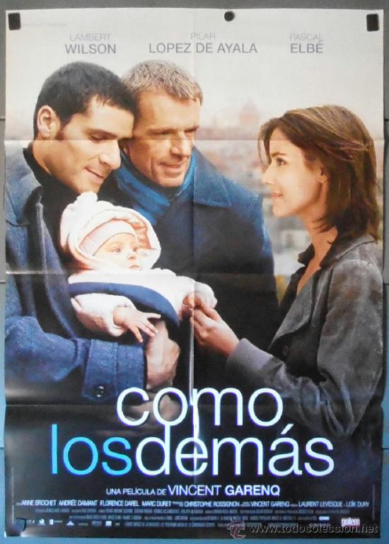 Kino: COMO LOS DEM&Aacute;S, CARTEL DE CINE ORIGINAL 70x100 APROX (11358)