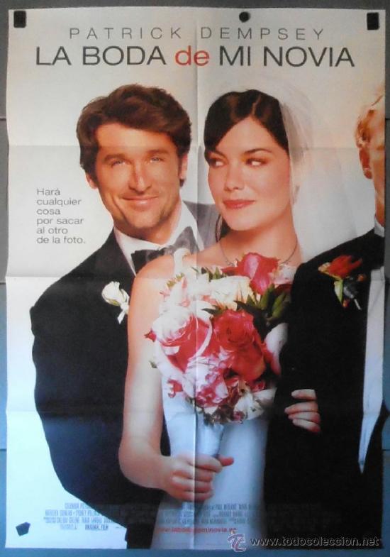 Kino: LA BODA DE MI NOVIA, CARTEL DE CINE ORIGINAL 70x100 APROX (11369)
