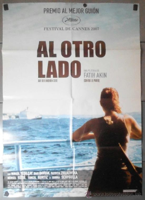 Cinema: AL OTRO LADO, CARTEL DE CINE ORIGINAL 70x100 APROX (11404)