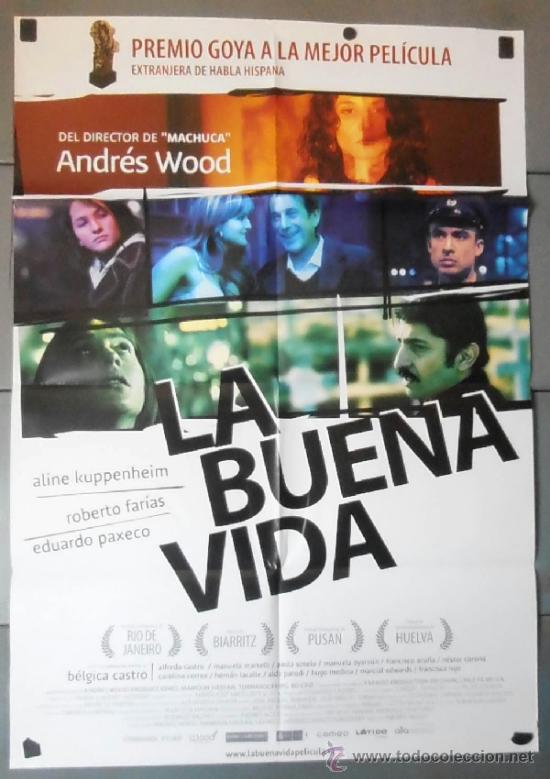 Cin&eacute;ma: LA BUENA VIDA, CARTEL DE CINE ORIGINAL 70x100 APROX (11482)