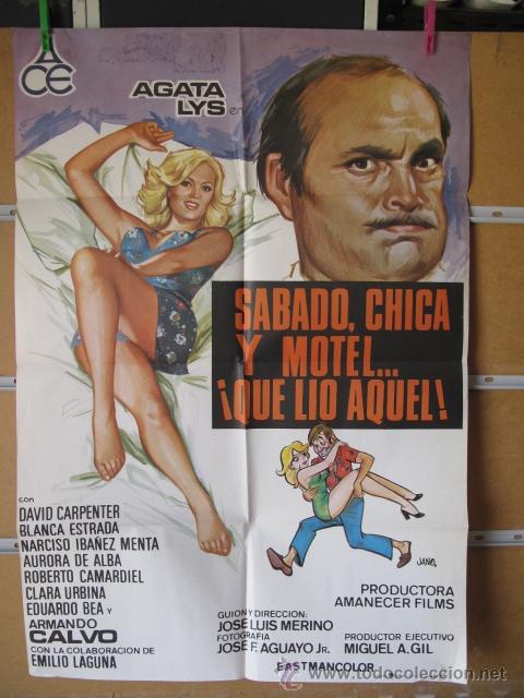 Cin&eacute;ma: SABADO CHICA Y MOTEL QUE LIO AQUEL