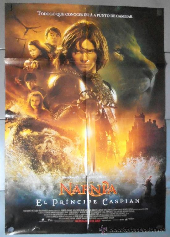 Cinema: LAS CR&Oacute;NICAS DE NARNIA, CARTEL DE CINE ORIGINAL 70x100 APROX (11521)