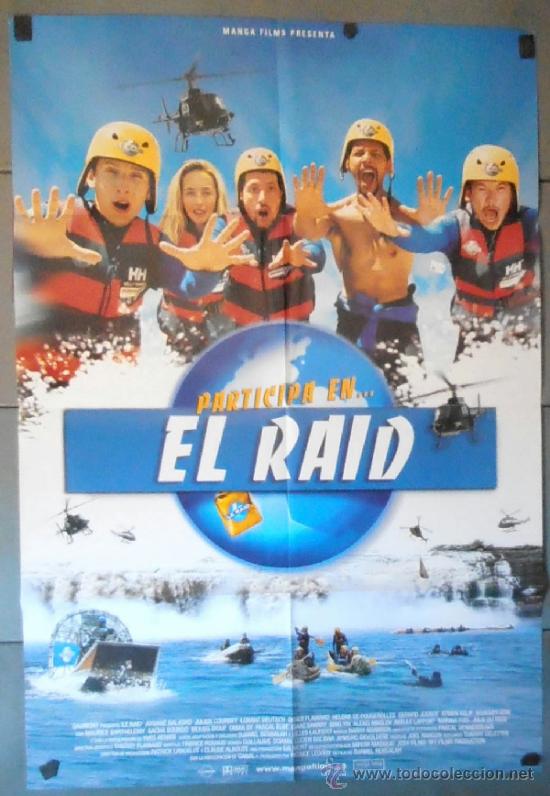 Cin&eacute;ma: EL RAID, CARTEL DE CINE ORIGINAL 70x100 APROX (11674)