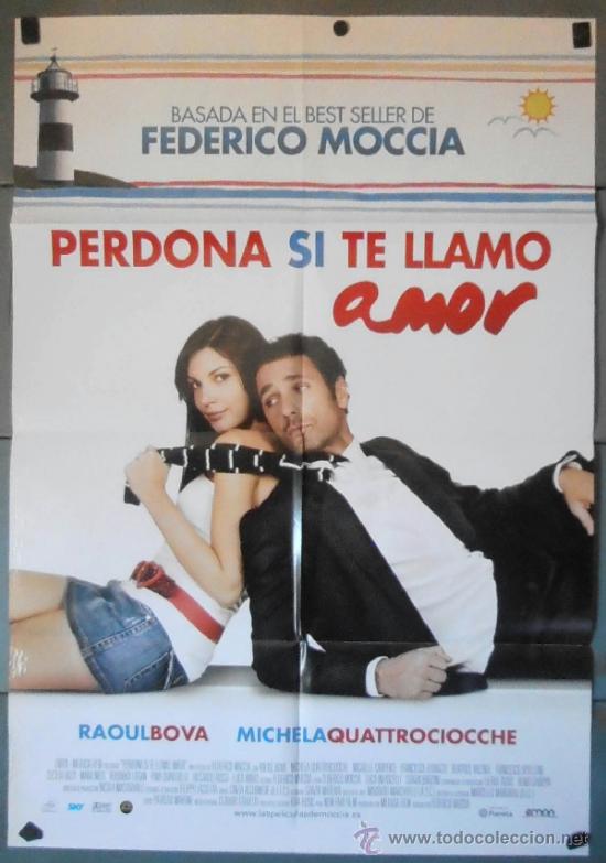 Cin&eacute;ma: PERDONA SI TE LLAMO AMOR, CARTEL DE CINE ORIGINAL 70x100 APROX (11701)
