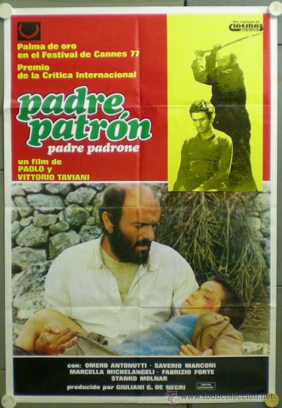 Kino: QF89 PADRE PATRON HERMANOS TAVIANI POSTER ORIGINAL 70X100 ESTRENO