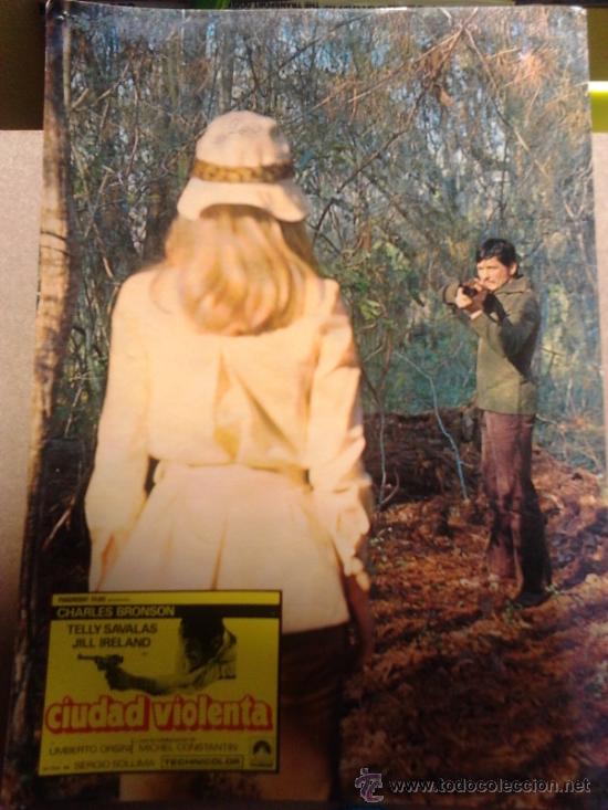 Kino: Cartelera de cine ,de 34 x 24 cms ,Ciudad Violenta