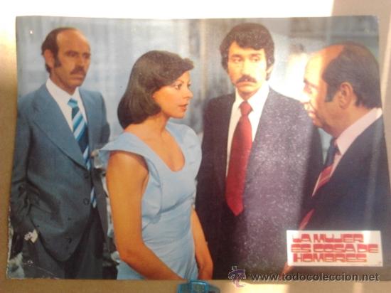 Cin&eacute;ma: Cartelera de cine ,de 34 x 24 cms La Mujer es Cosa de Hombres