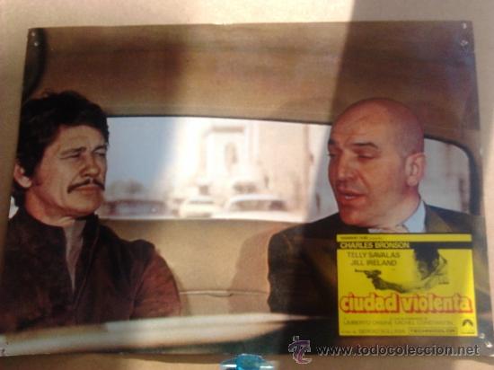 Kino: Cartelera de cine ,de 34 x 24 cms ,Ciudad Violenta