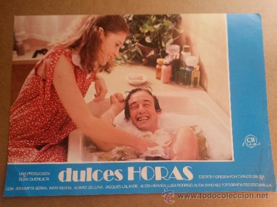 Cinema: Cartelera de cine ,de 34 x 24 cms dulces horas