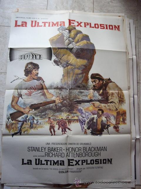Cin&eacute;ma: CARTEL DE CINE- MOVIE POSTER. LA ULTIMA EXPLOSION