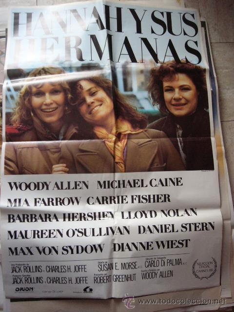 Cin&eacute;ma: CARTEL DE CINE- MOVIE POSTER. HANNA Y SUS HERMANAS