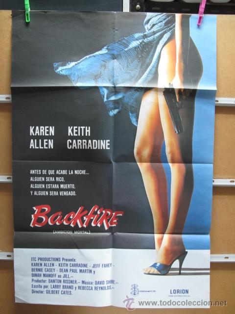 Cine: BACK FIRE AMBICION MORTAL - Foto 1