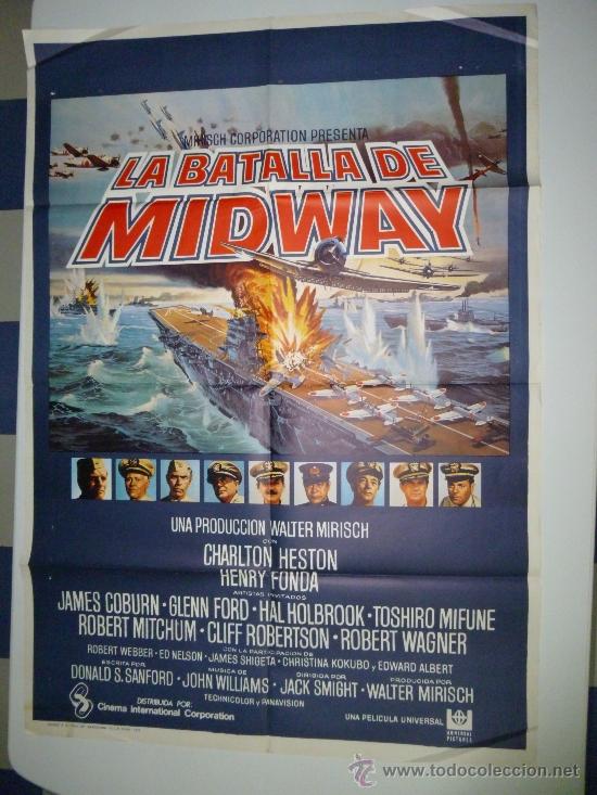 Cine: CARTEL LA BATALLA DE MIDWAY - Foto 1