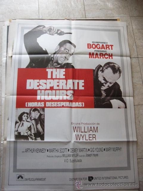 Cin&eacute;ma: CARTEL DE CINE- MOVIE POSTER. HORAS DESESPERADAS. THE DESPERATE HOURS