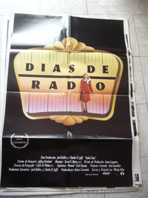 Cin&eacute;ma: CARTEL DE CINE- MOVIE POSTER. DIAS DE RADIO