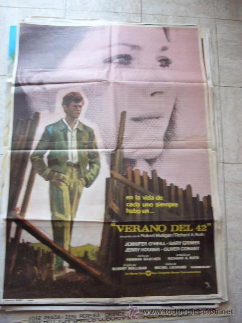Cinema: CARTEL DE CINE- MOVIE POSTER. VERANO DEL 42