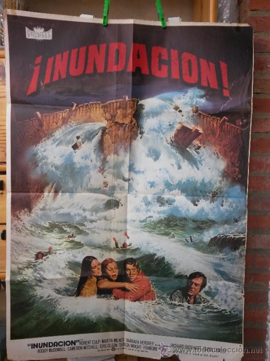 Cin&eacute;ma: Poster 70 x 100 cms de Inundacion