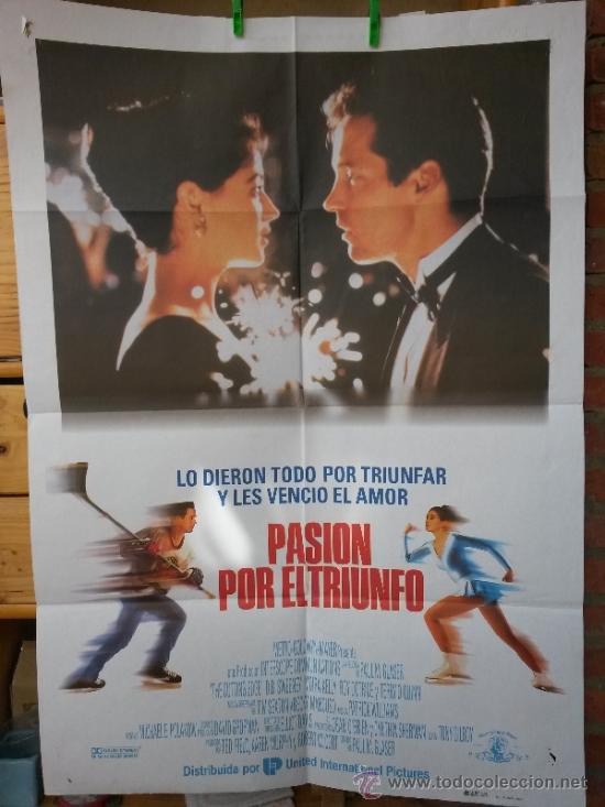 Cinema: Poster 70 x 100 cms de Pasion por el Triunfo de 1992