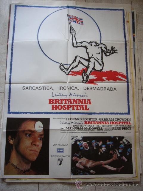Cin&eacute;ma: CARTEL DE CINE- MOVIE POSTER. BRITANNIA HOSPITAL