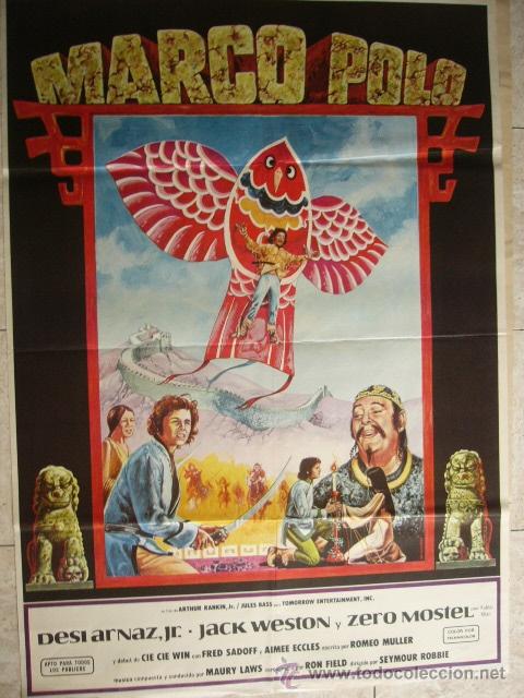 Cinema: CARTEL DE CINE - MOVIE POSTER. MARCO POLO
