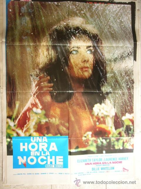 Cin&eacute;ma: CARTEL DE CINE - MOVIE POSTER.  UNA HORA EN LA NOCHE