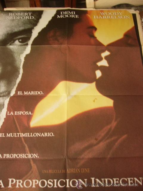 Cin&eacute;ma: CARTEL DE CINE- MOVIE POSTER. UNA PROPOSICION INDECENTE