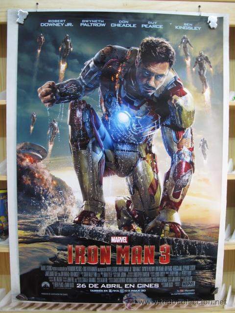Cine: IRON MAN 3 poster original - Foto 1