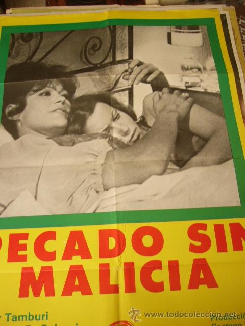 Cin&eacute;ma: CARTEL DE CINE- MOVIE POSTER. PECADO SIN MALICIA